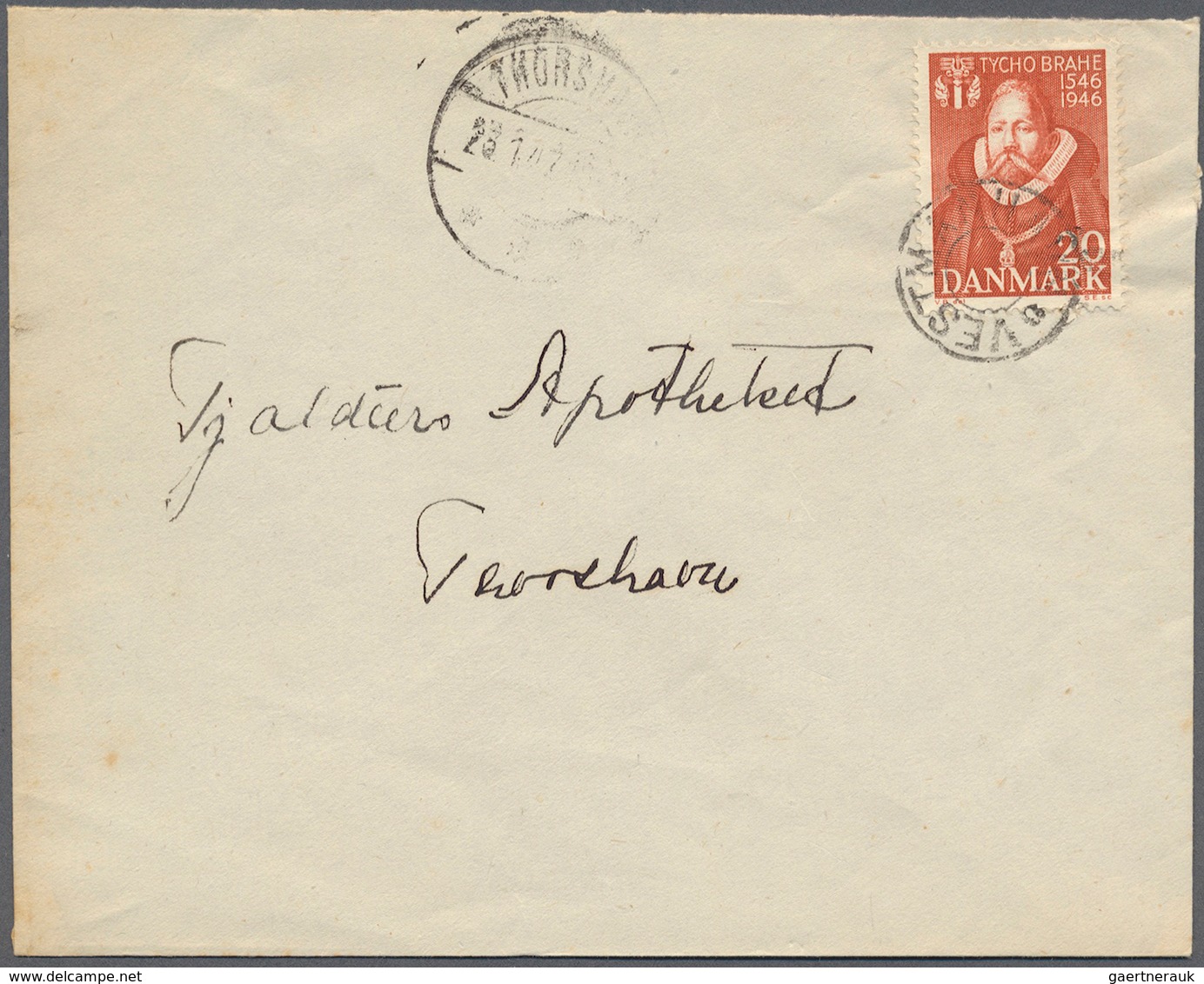 Dänemark: 1915 (ab), Kleiner Posten Von 68 Belegen, Teils Mit Besonderheiten Wie Flugpost, Färöer Un - Briefe U. Dokumente