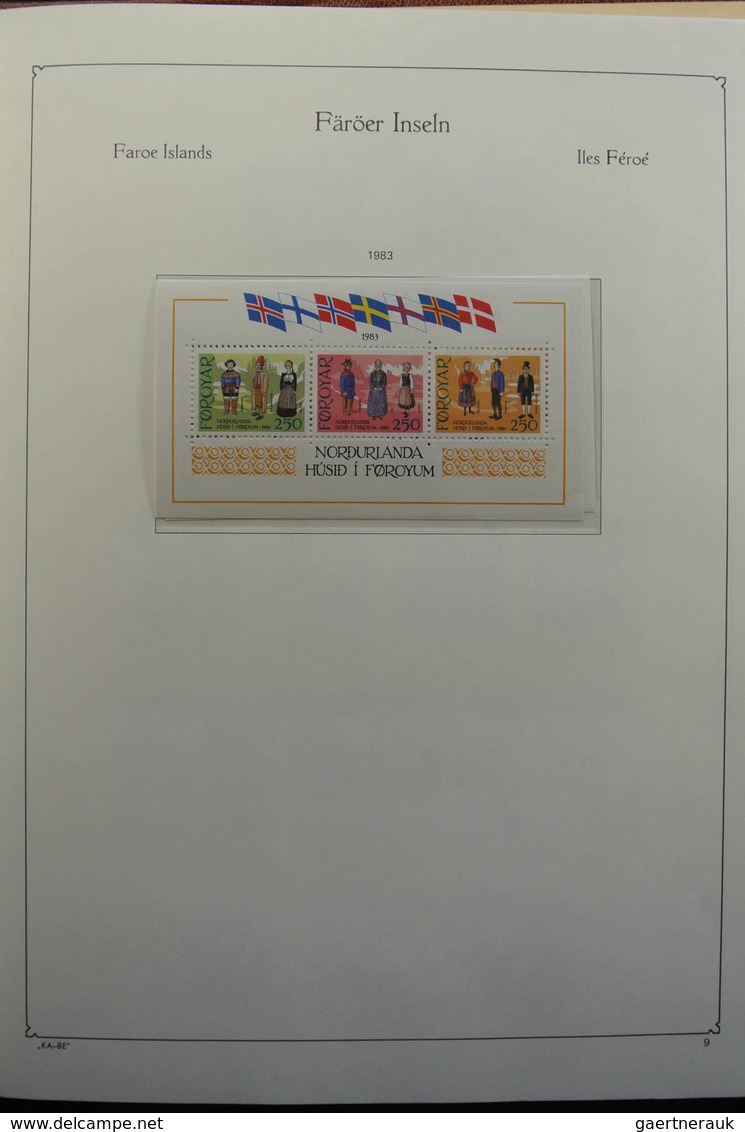 Dänemark - Färöer: 1919-2004: In The Mainnumbers Complete, MNH And Largely Also (double) Canceled Co - Färöer Inseln