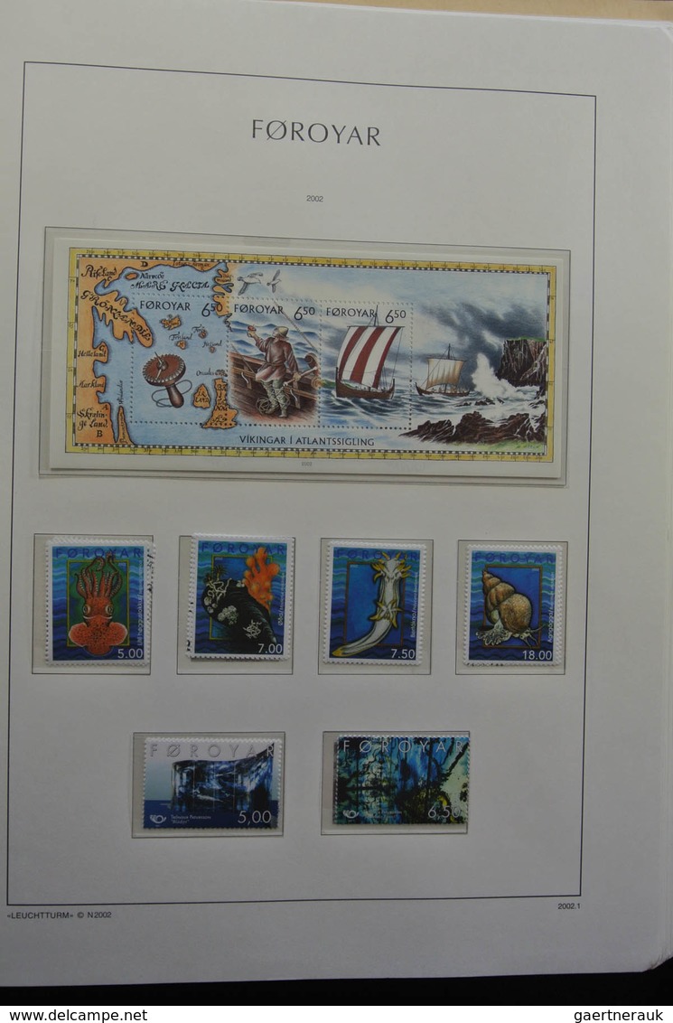 Dänemark - Färöer: 1919-2004: In the mainnumbers complete, MNH and largely also (double) canceled co