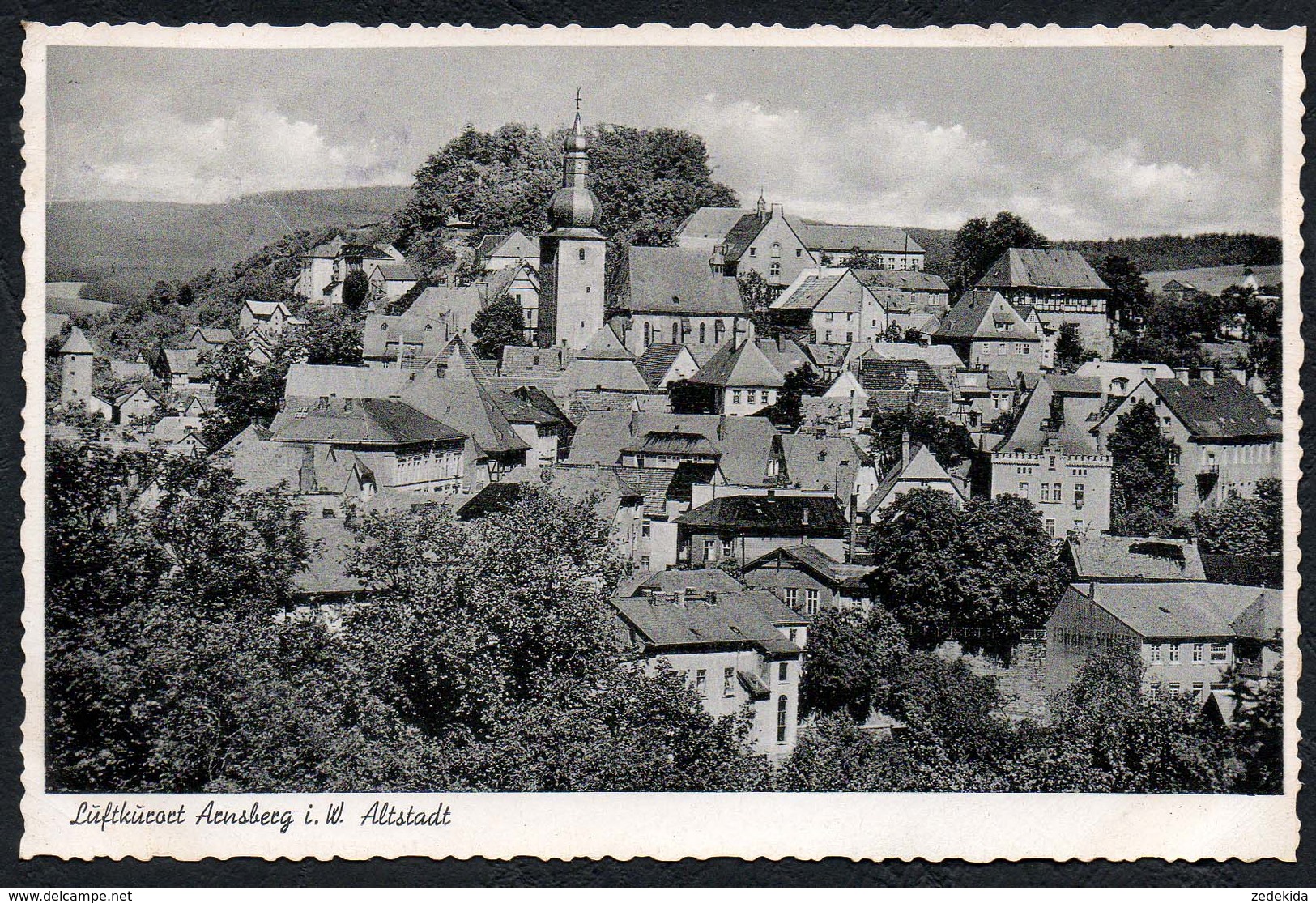 C1410 - Arnsberg - Altstadt - Cramer - Bahnpost Bahnpoststempel Hagen Kassel - Arnsberg