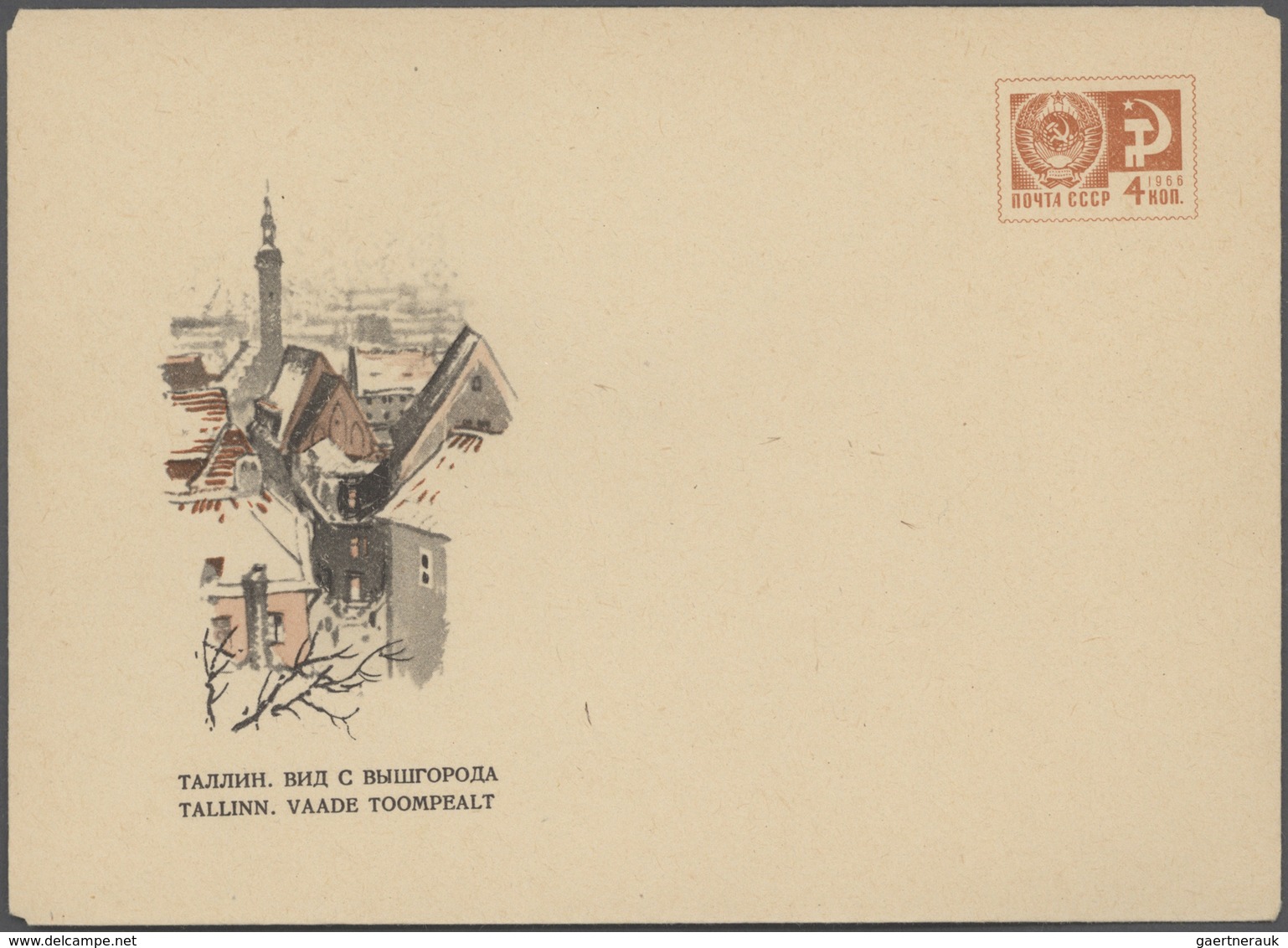 Estland - Ganzsachen: 1954/91, 81 pictured postal stationery envelopes and 49 pictured postcards, 9