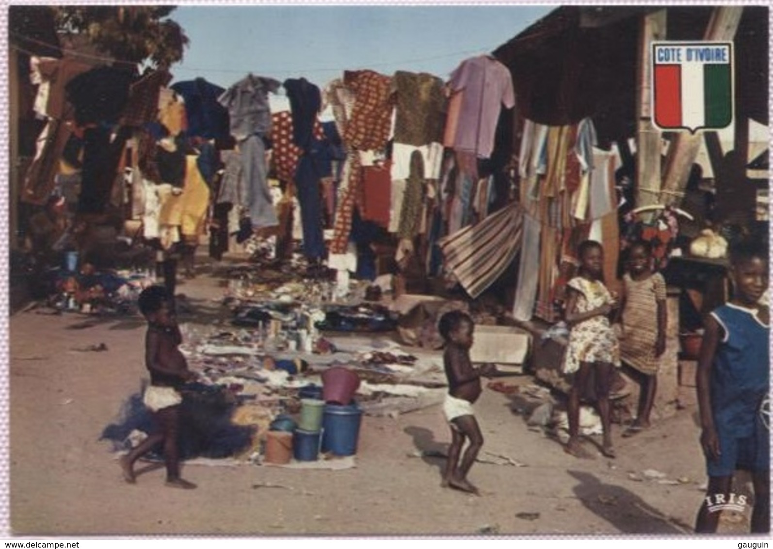 CPM - SCENE De MARCHE Dans La Région Du Centre - Photo P.Chareton - Côte-d'Ivoire