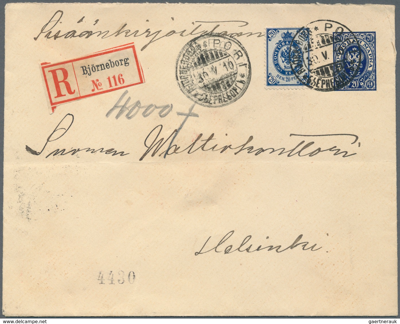 Finnland - Ganzsachen: 1872 from, comprehensive lot of 153 predominantly used postal stationeries co