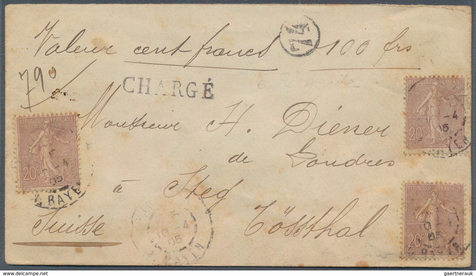 Frankreich: 1803/1925, Group Of 28 Covers/cards From Some Interesting Pre-philately, Good Range Of P - Sammlungen