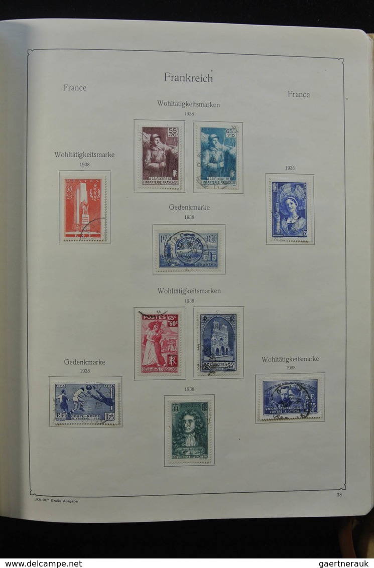 Frankreich: 1849-1959: Very nice, specialised, almost complete, mint hinged and used collection Fran