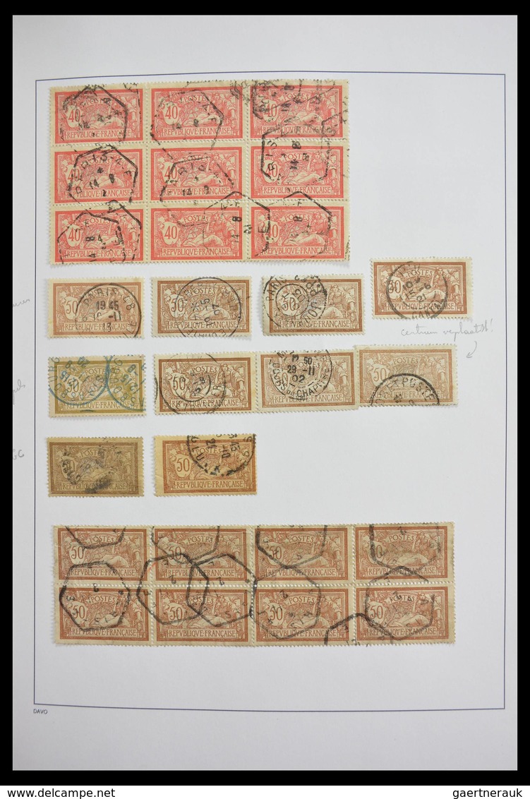 Frankreich: 1849-1997: Exciting Nearly Complete Used Collection, Sometimes Very Specialised With Man - Sammlungen