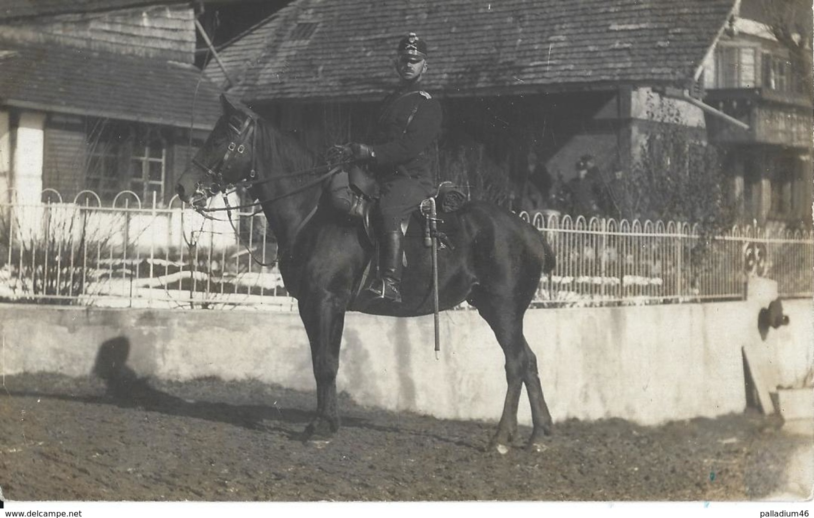 VAUD CRONAY - CAVALIER OFFICIER ARMÉE SUISSE - écrite Le 17.03.1915 Vers RIVAZ LAVAUX - Cronay