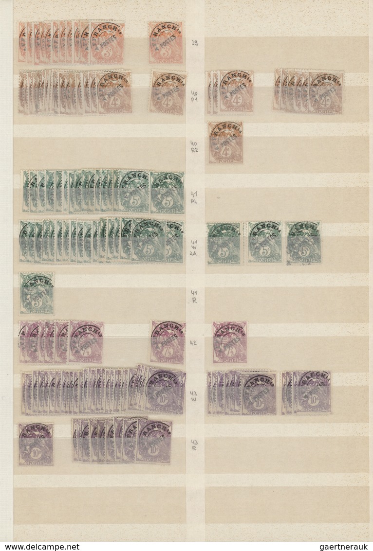 Frankreich - Vorausentwertungen: 1900/1983, PRECANCELLATIONS (préoblitérés), Accumulation Of Apprx. - Sonstige & Ohne Zuordnung