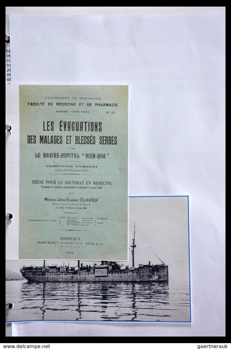 Frankreich - Schiffspost: Beautiful collection of over 220 covers and cards of the French marine fro