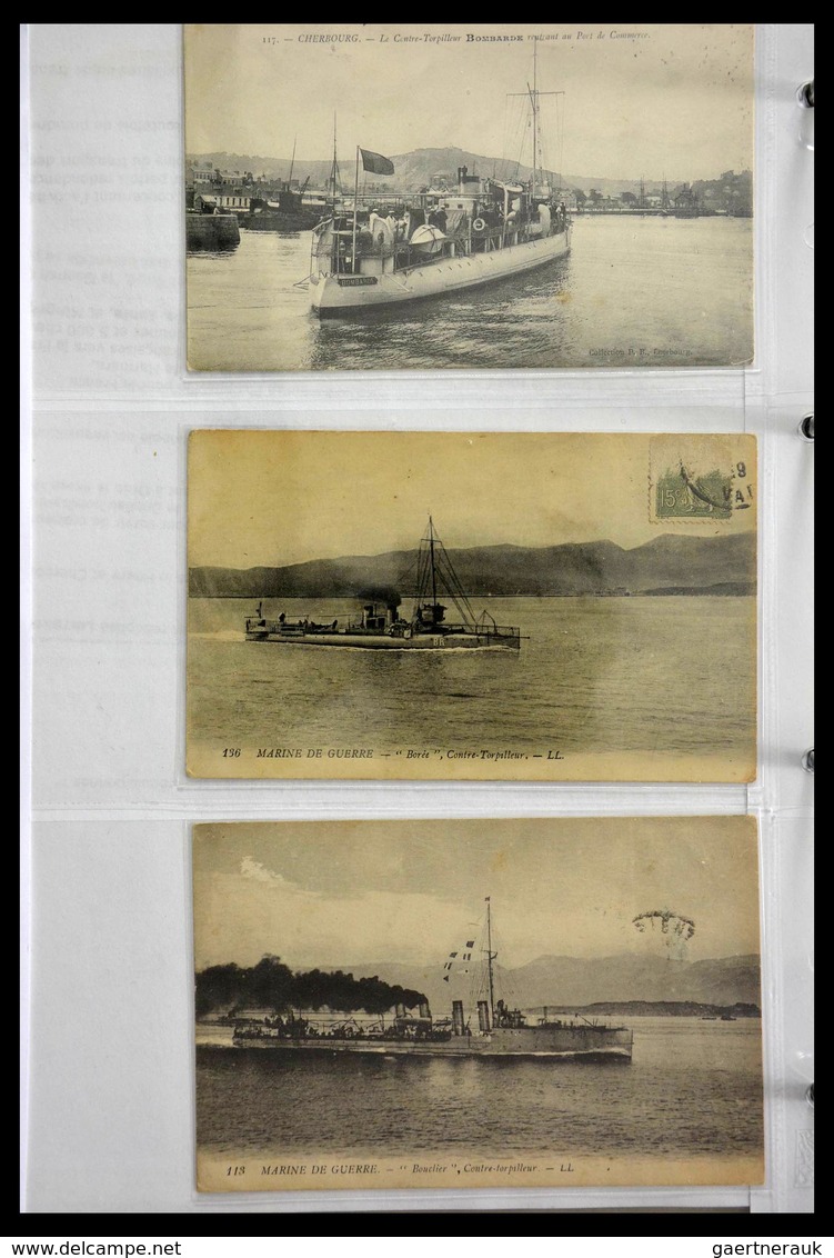 Frankreich - Schiffspost: Beautiful collection of over 220 covers and cards of the French marine fro