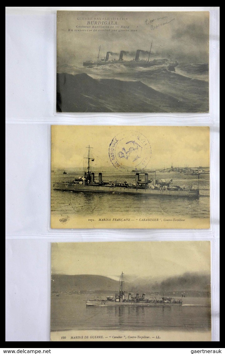 Frankreich - Schiffspost: Beautiful collection of over 220 covers and cards of the French marine fro