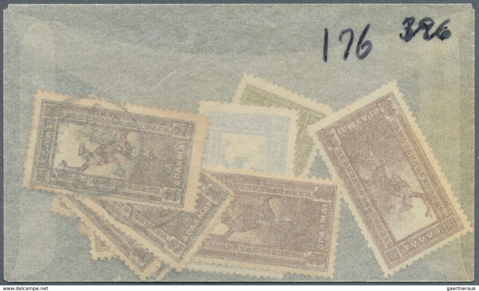 Griechenland: 1901/1917, Definitives "Hermes" And "Iris", Comprehensive Accumulation Of Several Hund - Ungebraucht