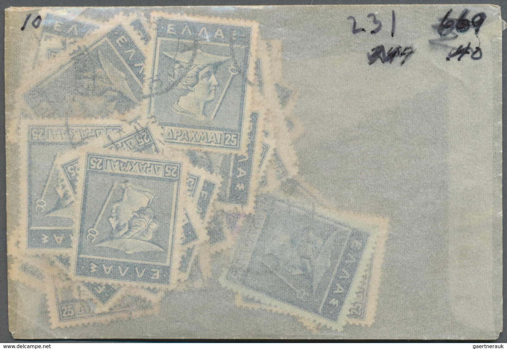 Griechenland: 1901/1917, Definitives "Hermes" And "Iris", Comprehensive Accumulation Of Several Hund - Ungebraucht