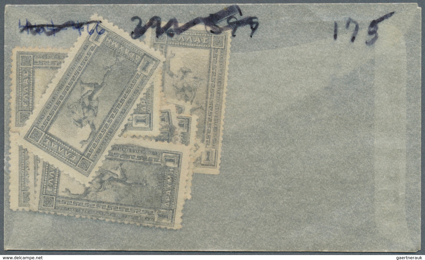 Griechenland: 1901/1917, Definitives "Hermes" And "Iris", Comprehensive Accumulation Of Several Hund - Ungebraucht