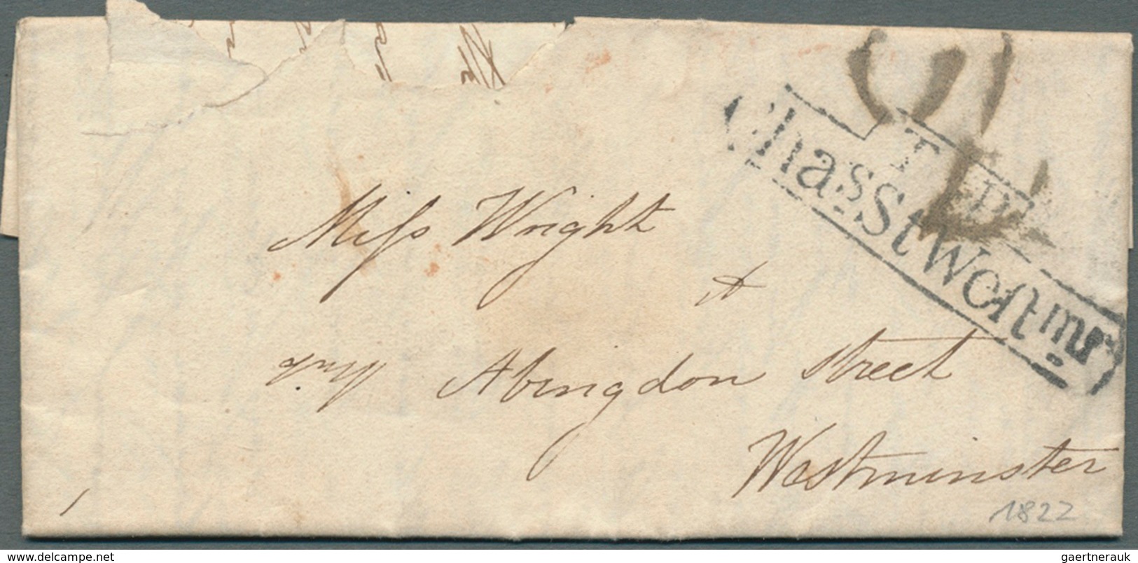 Großbritannien - Vorphilatelie: 1769/1850, Nice Lot Of 207 Covers With Grat Variety Of Cancellations - ...-1840 Vorläufer