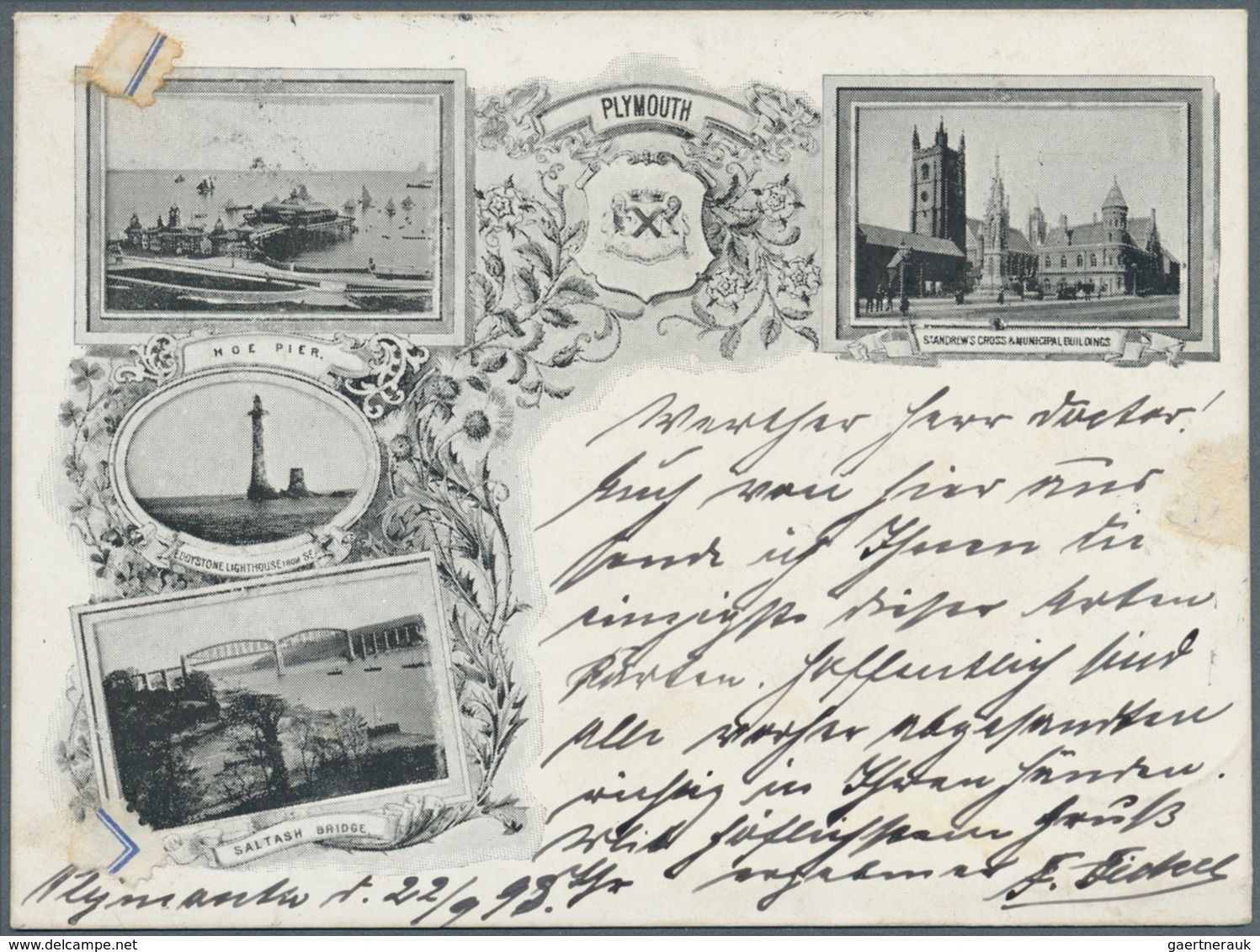 Großbritannien: 1898/1955, 96 early picture postcards, many from 1898 in co called "small size" with