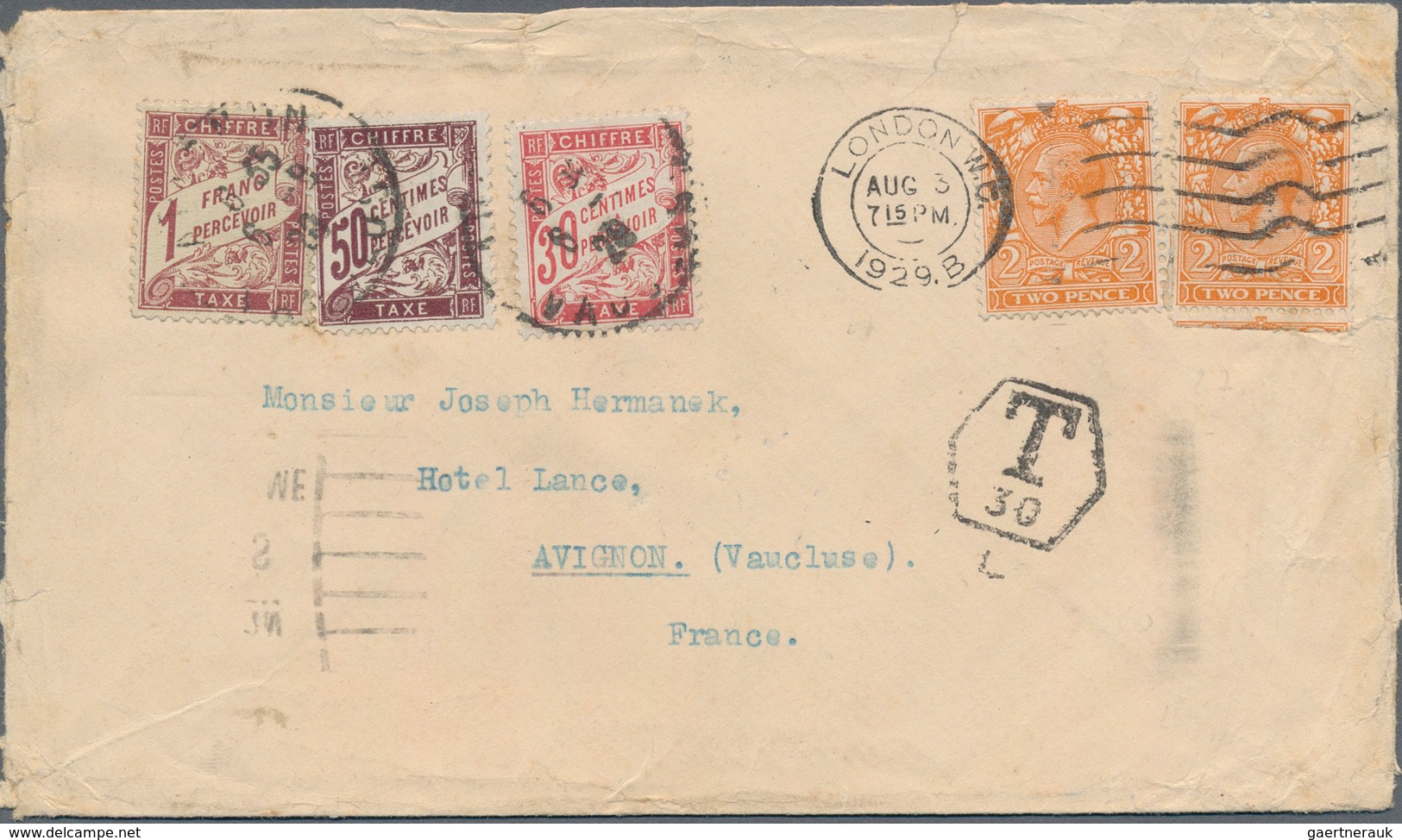 Großbritannien: 1912/1935 (ca.), KGV, Holding Of Apprx. 290 Covers/cards, Showing A Nice Range Of Po - Sonstige & Ohne Zuordnung
