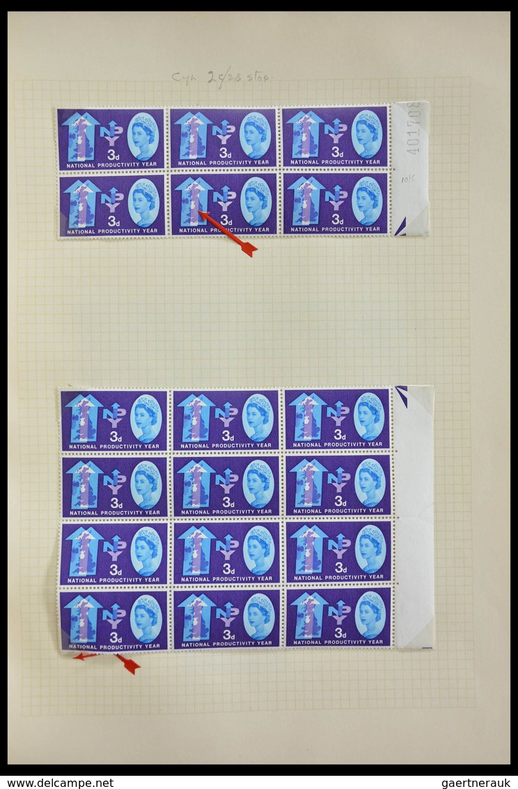 Großbritannien: 1927-1973: Incredible collection of over 450(!) mainly different mint/mint never hin