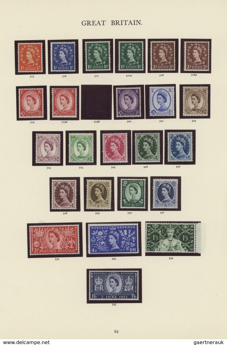 Großbritannien: 1952/2000 (ca.), Mainly Mint Collection/accumulation Of QEII Issues With Particular - Sonstige & Ohne Zuordnung