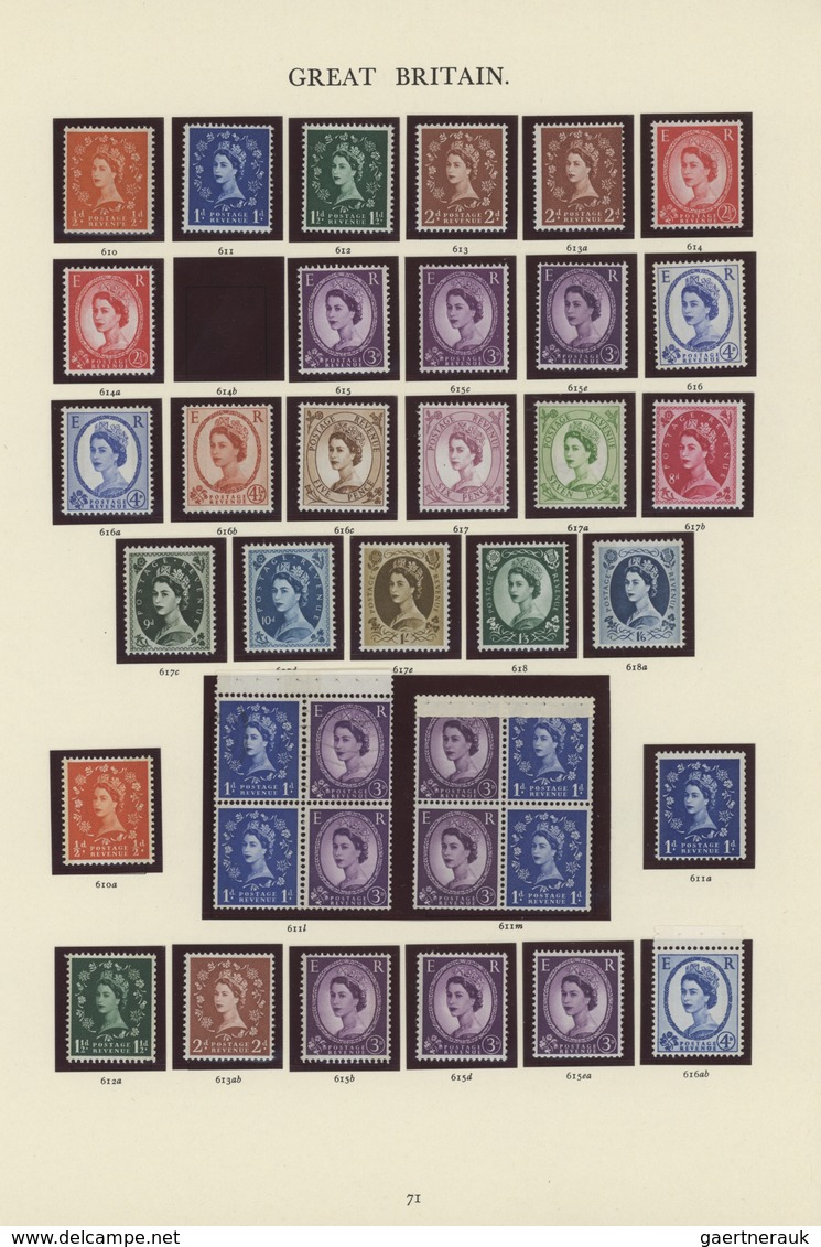 Großbritannien: 1952/2000 (ca.), Mainly Mint Collection/accumulation Of QEII Issues With Particular - Sonstige & Ohne Zuordnung