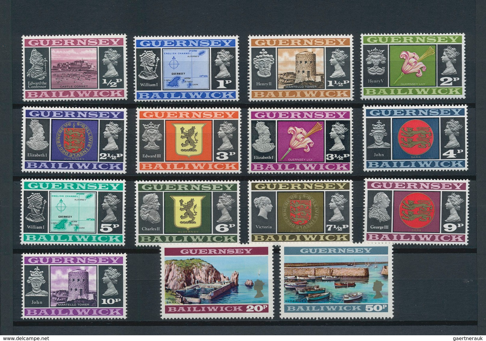 Großbritannien - Kanalinseln: 1922/1985, Channel Islands And Ireland, U/m Accumulation On More Than - Ohne Zuordnung