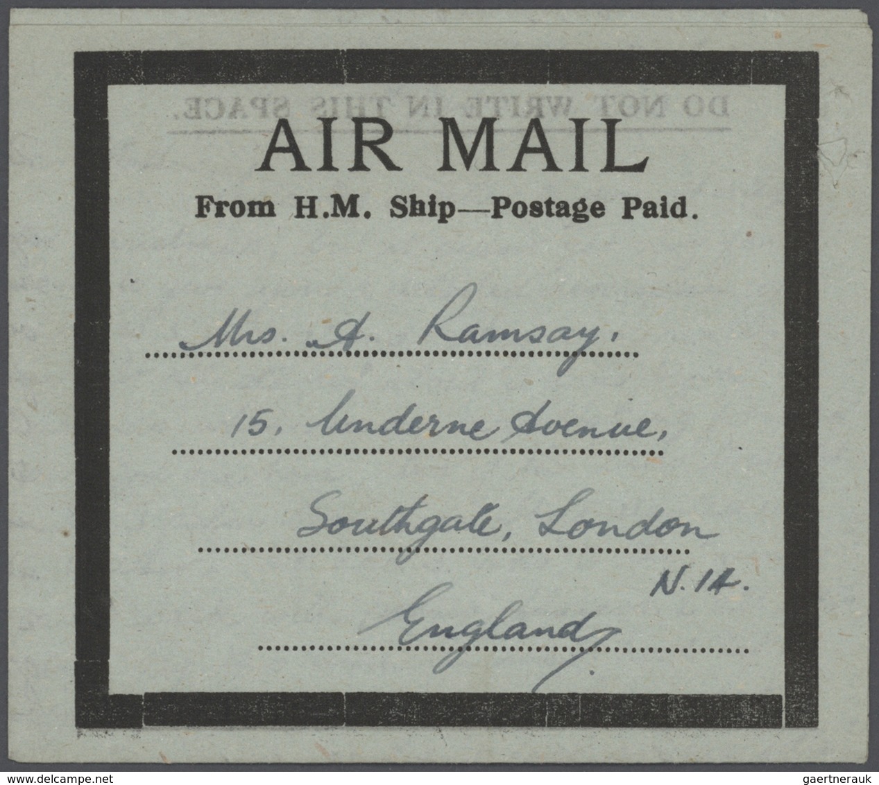 Großbritannien - Ganzsachen: 1943/2005 (ca.) AEROGRAMMES Ca. 473 Unused/used/CTO Airletters With Man - Sonstige & Ohne Zuordnung