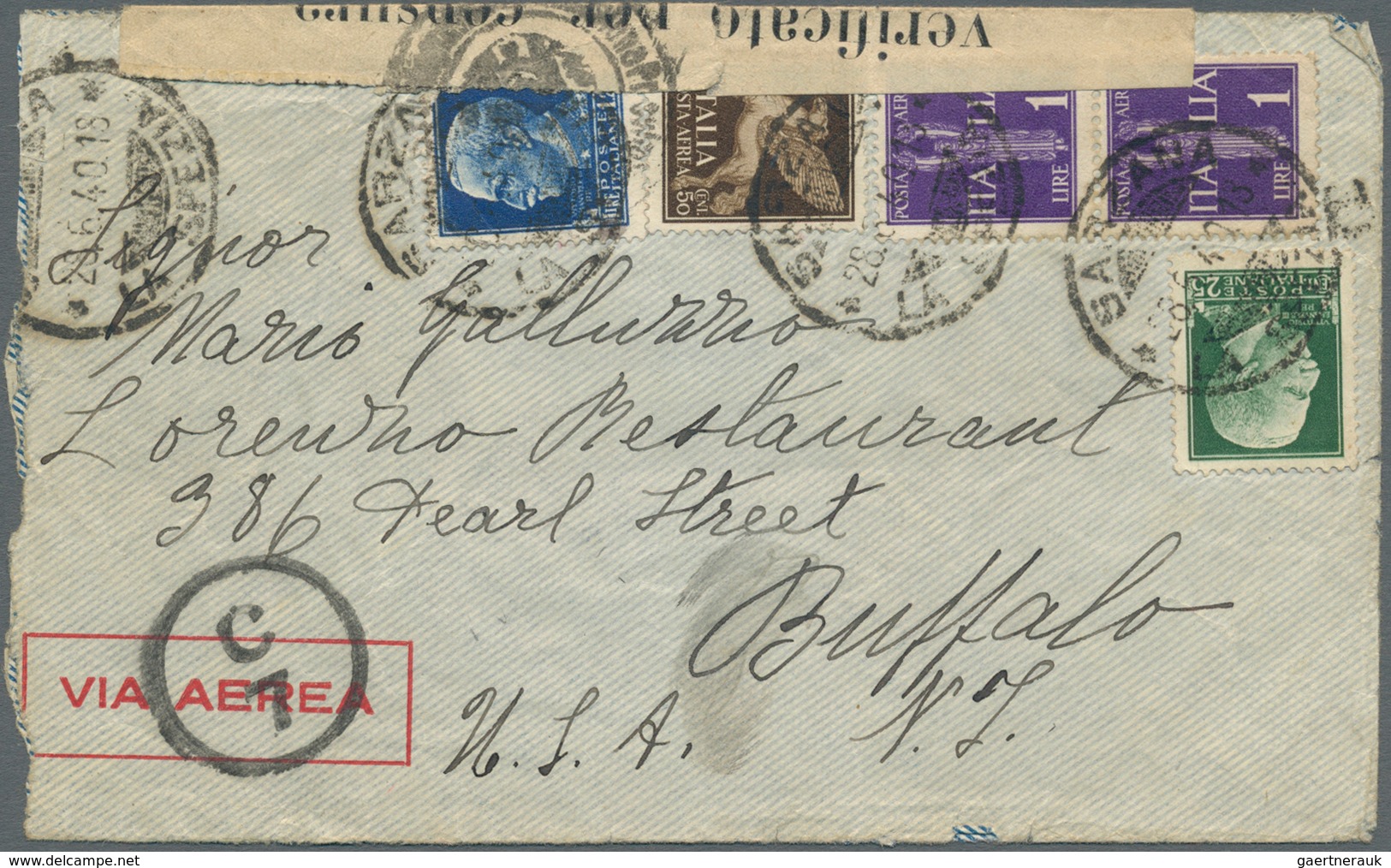 Italien: 1800/1945 (ca.), Holding Of Apprx. 110 Covers/cards From Pre-philately Plus Many Loose Stam - Sammlungen