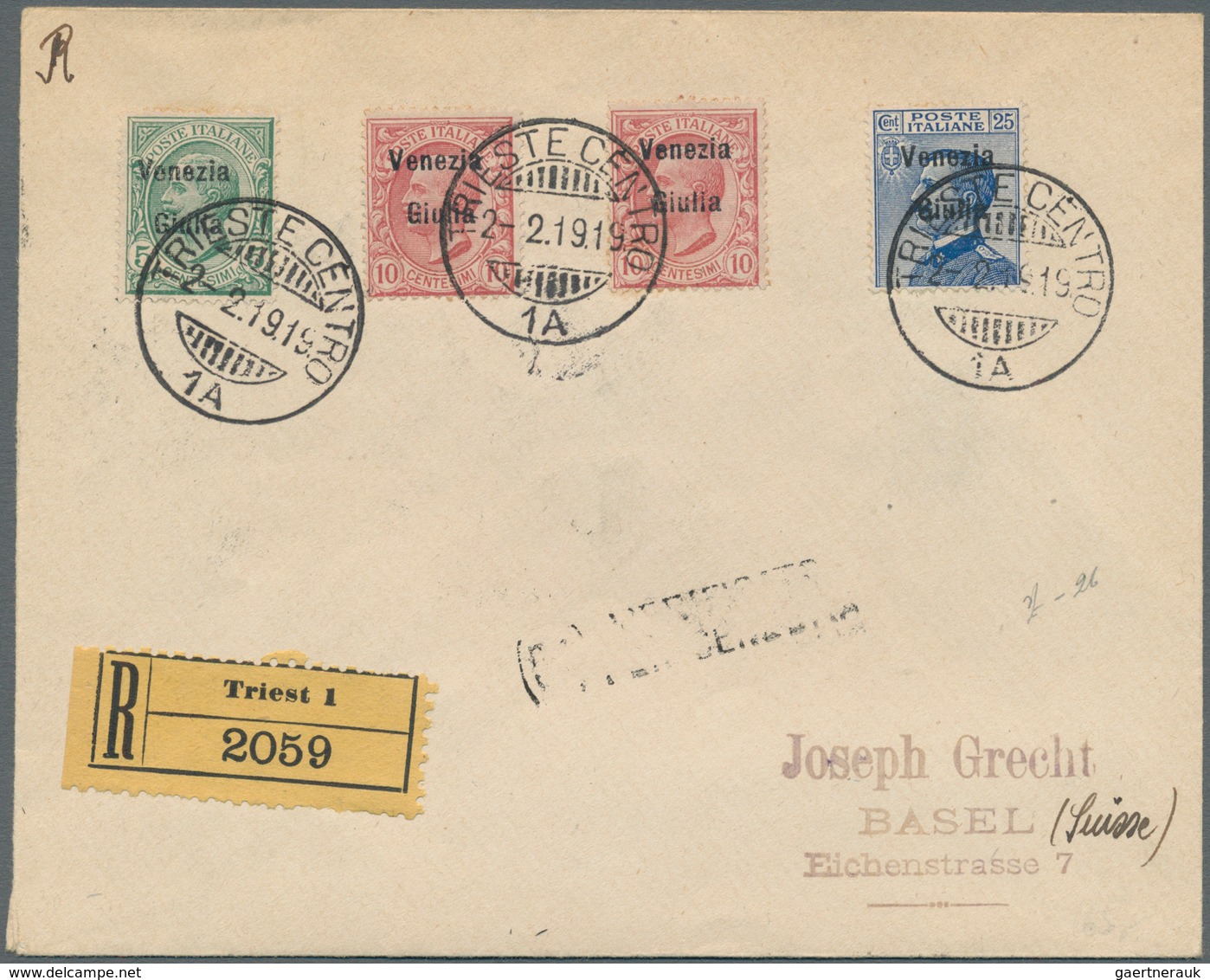 Italien: 1800/1945 (ca.), Holding Of Apprx. 110 Covers/cards From Pre-philately Plus Many Loose Stam - Sammlungen