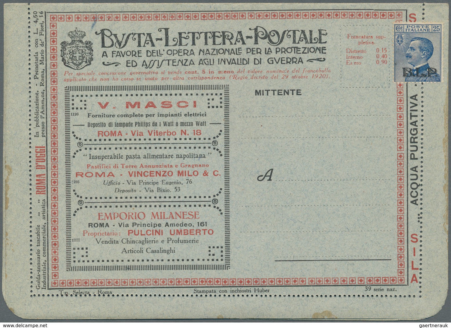 Italien: 1800/1945 (ca.), holding of apprx. 110 covers/cards from pre-philately plus many loose stam