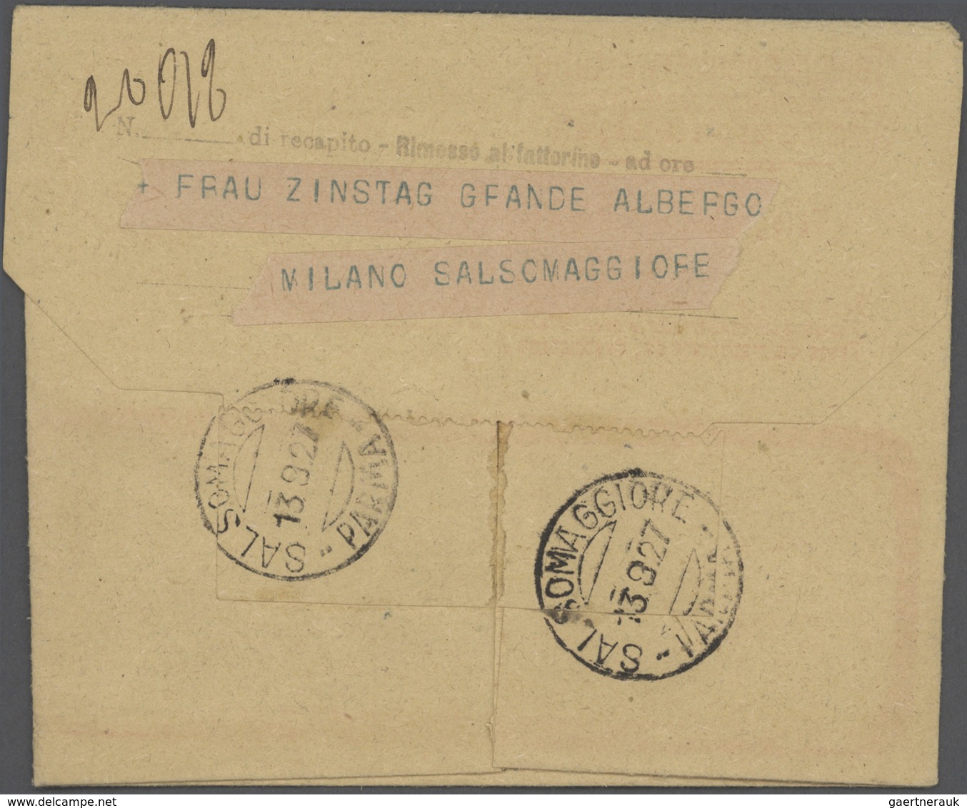 Italien: 1862/1980 (ca.), Telegrafie, Sammlung mit rund 40 Belegen, ab Formular für die Aufgabe eine