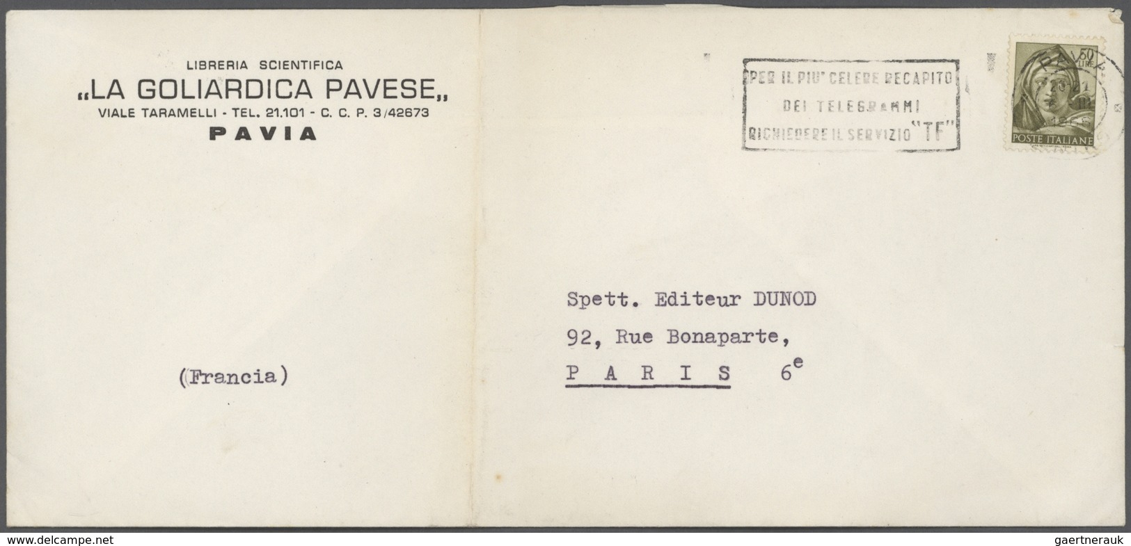 Italien: 1862/1980 (ca.), Telegrafie, Sammlung mit rund 40 Belegen, ab Formular für die Aufgabe eine