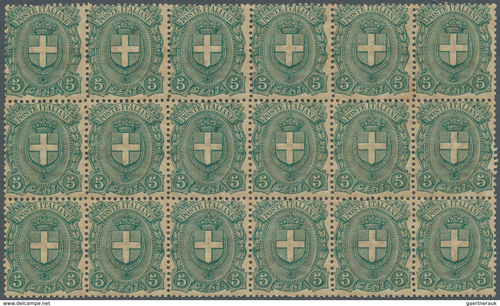 Italien: 1889/1935, U/m Accumulation Mainly Within (large) Units/sheets. Sass. 28.590,- € (price For - Sammlungen
