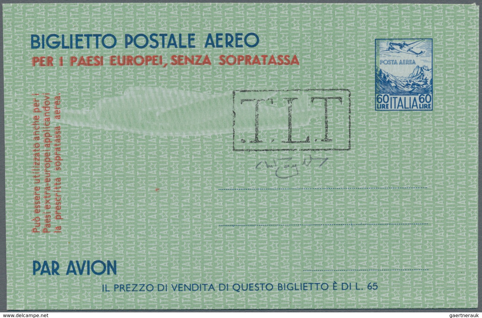 Italien - Ganzsachen: 1945/98 (ca.) Accumulation Of Ca. 201 Stationeries Mostly Unused AEROGRAMMES, - Entiers Postaux