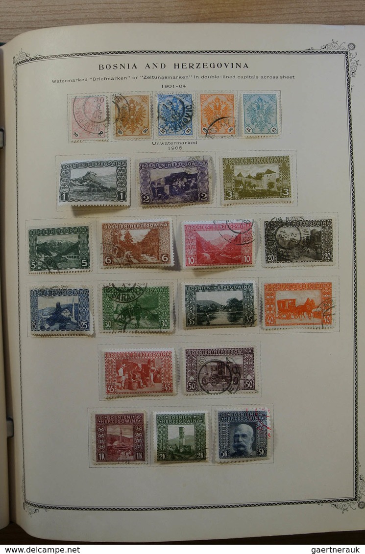 Jugoslawien: 1874-1945: Well Filled, MNH, Mint Hinged And Used Collection Yugoslavia 1874-1945 In Sc - Briefe U. Dokumente