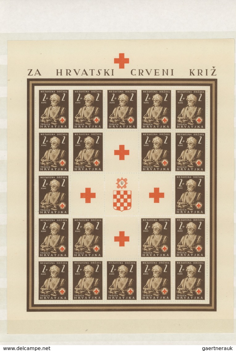 Jugoslawien: 1918/2000, Yugoslavia/area, Comprehensive Collection/accumulation In Three Stockbooks F - Briefe U. Dokumente