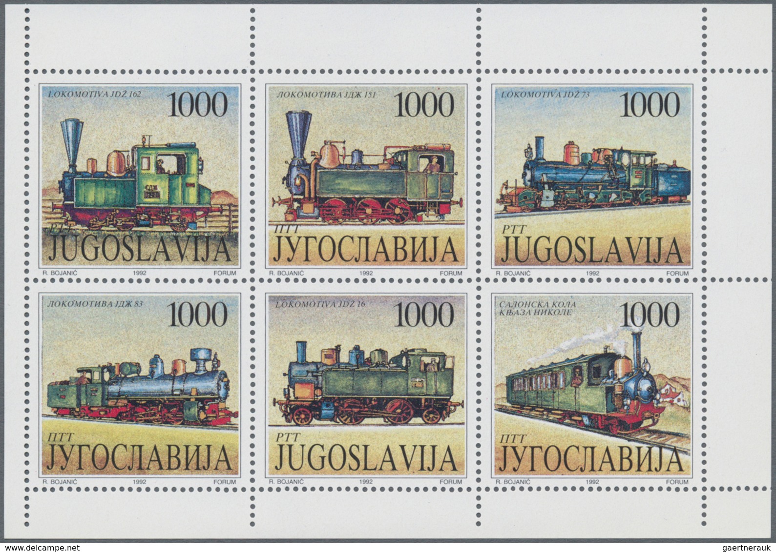 Jugoslawien: 1975/1992 (ca.), Accumulation On Stockcards With Mostly Europa Thematics Incl. Many She - Briefe U. Dokumente