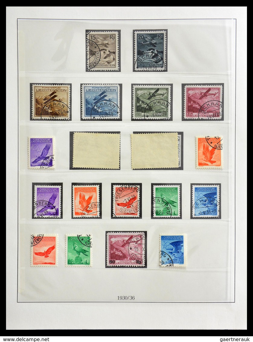 Liechtenstein: 1901-1965: Fantastic, overcomplete, cancelled collection Liechtenstein 1901-1965 in L