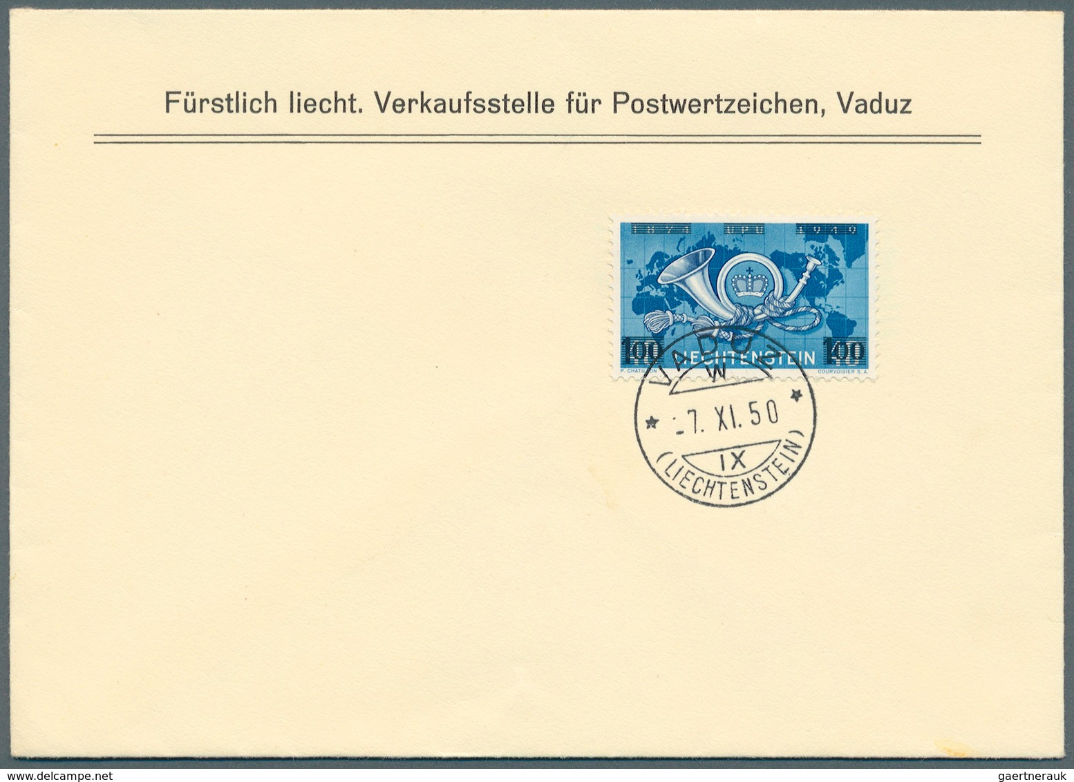 Liechtenstein: 1930-1970 (ca.), Rund 500 Briefe, Karten, FDCs Und Ganzsachen, Meist Aus Dem Angegebe - Sammlungen