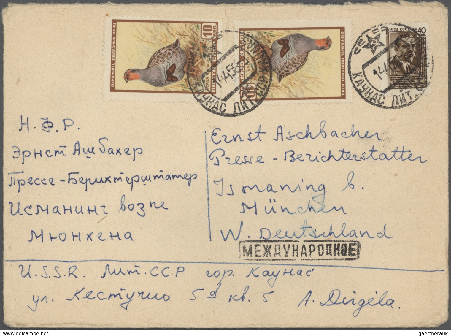 Litauen - Ganzsachen: 1957/89, Ca. 59 Pictured Postal Stationery Envelopes And 37 Picture Postcards - Lituania