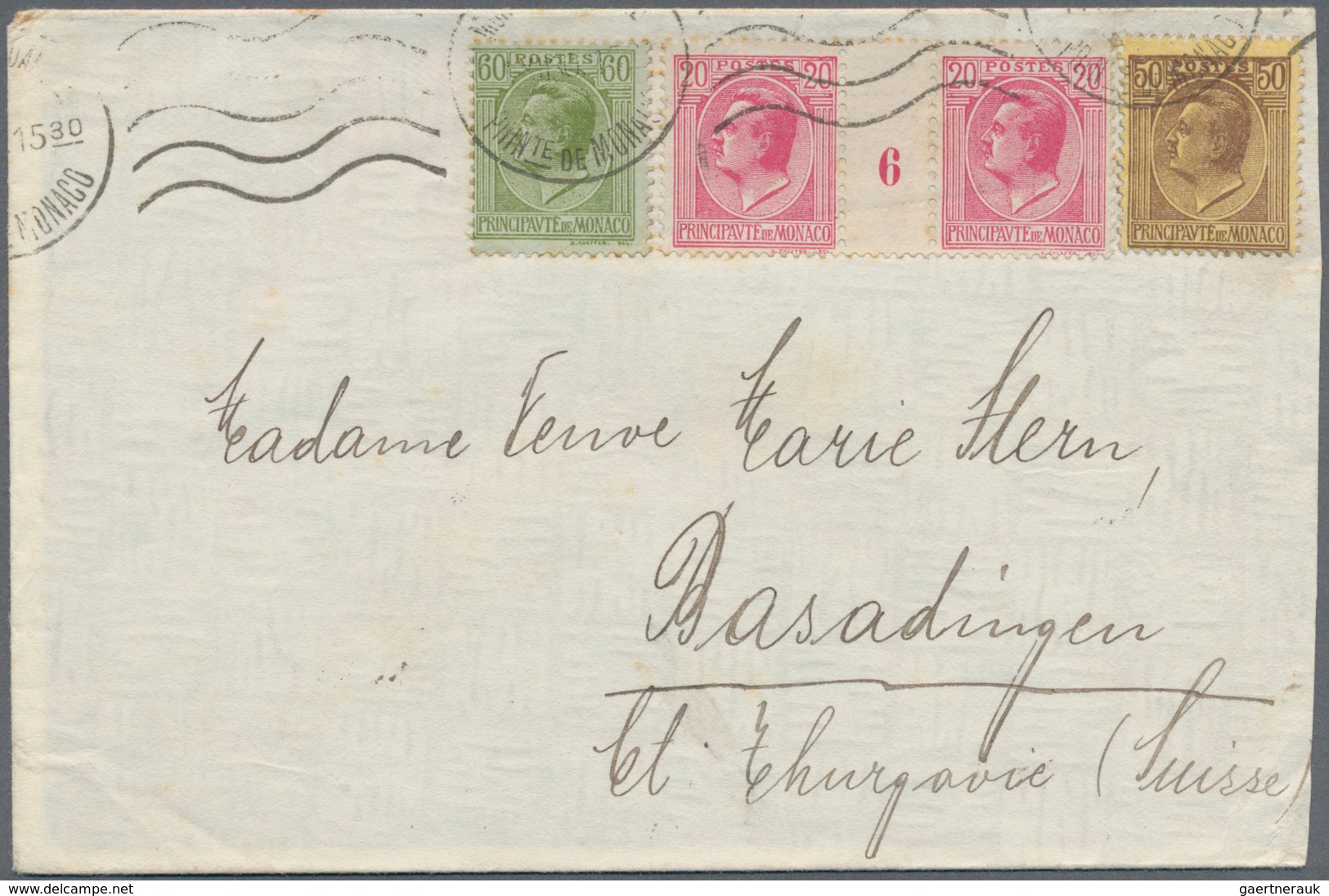 Monaco: 1889/1962, About 200 Covers Including Registered And Air Mail Mostly Pre 1945 As Well As Som - Unused Stamps