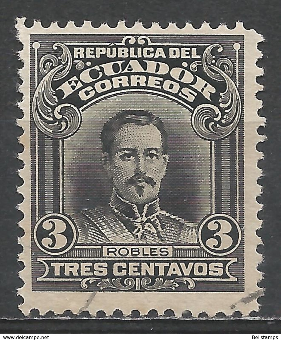 Ecuador 1915. Scott #205 (U) President, Francisco Robles - Equateur