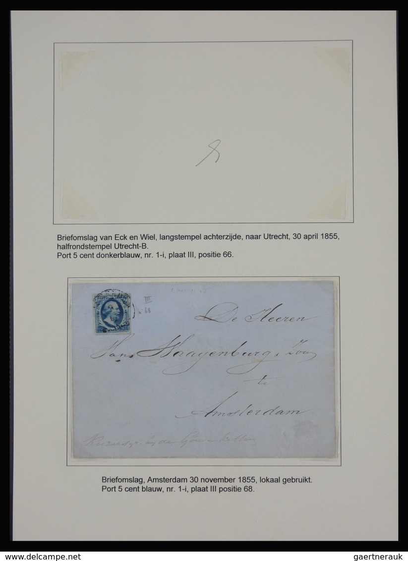 Niederlande: 1852: Nice, extensive, on color and plate specialised collection Netherlands issue 1852