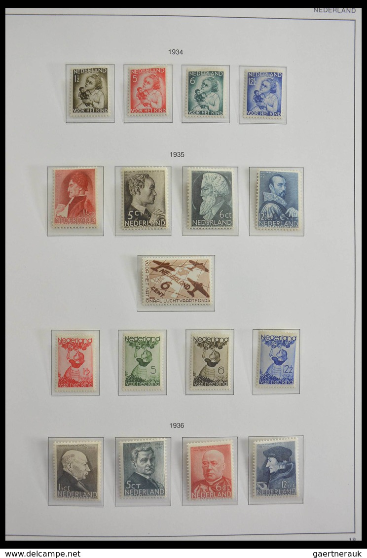 Niederlande: 1899-1986: Very powerful only mint never hinged quality, nearly complete in very fresh