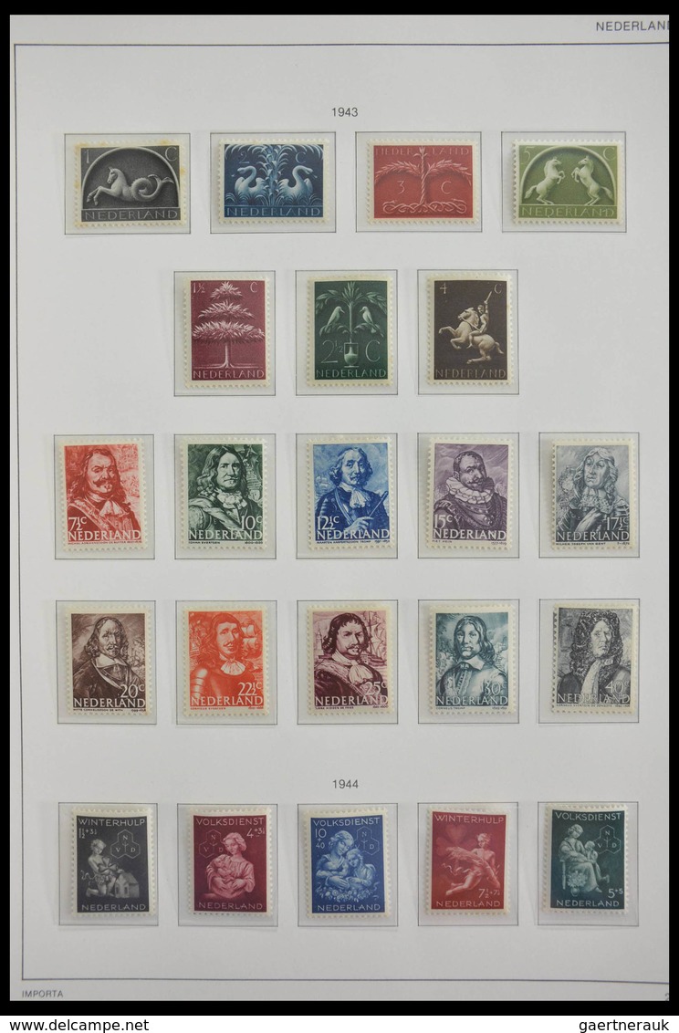 Niederlande: 1899-1986: Very powerful only mint never hinged quality, nearly complete in very fresh