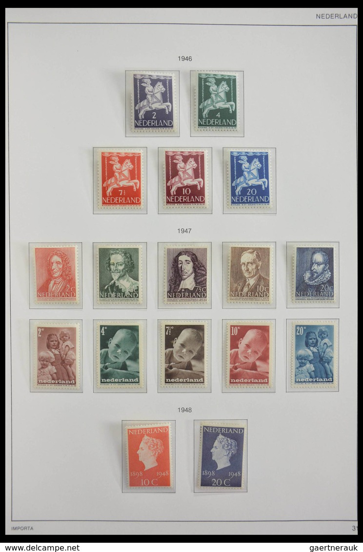 Niederlande: 1899-1986: Very powerful only mint never hinged quality, nearly complete in very fresh