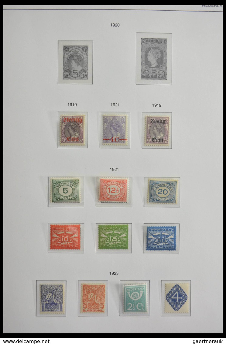 Niederlande: 1899-1986: Very powerful only mint never hinged quality, nearly complete in very fresh