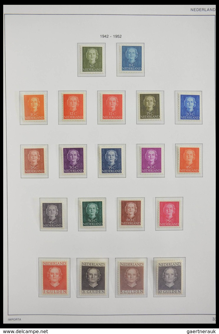 Niederlande: 1899-1986: Very powerful only mint never hinged quality, nearly complete in very fresh