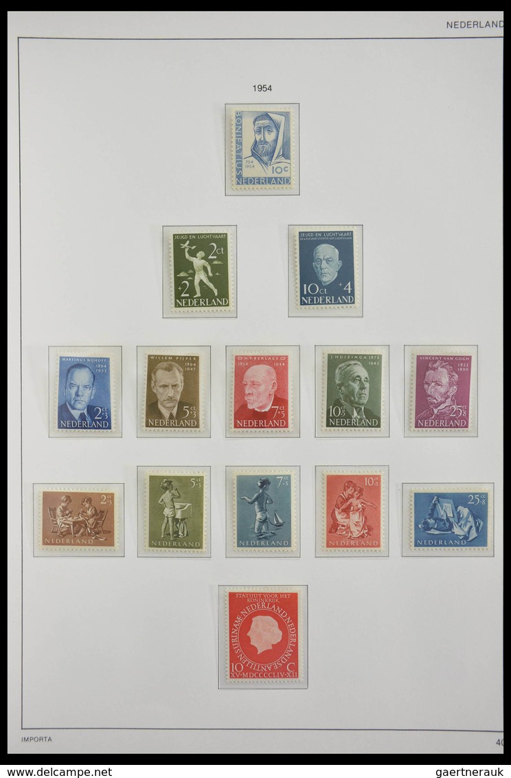 Niederlande: 1899-1986: Very powerful only mint never hinged quality, nearly complete in very fresh