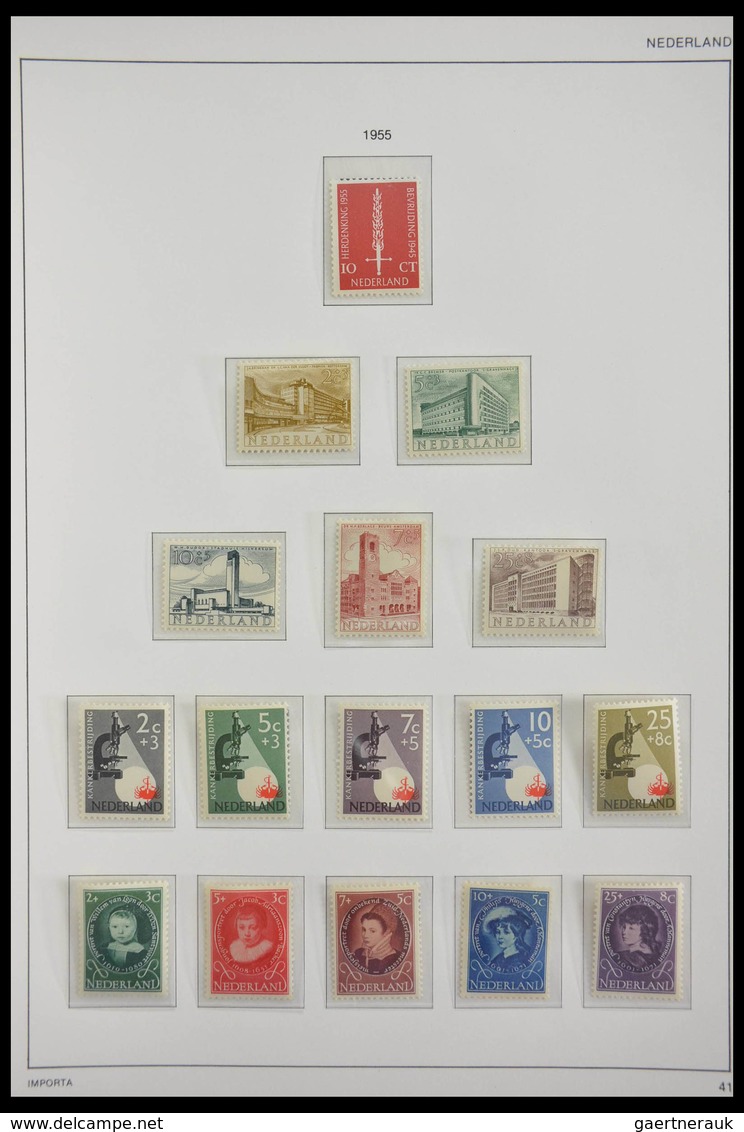 Niederlande: 1899-1986: Very powerful only mint never hinged quality, nearly complete in very fresh