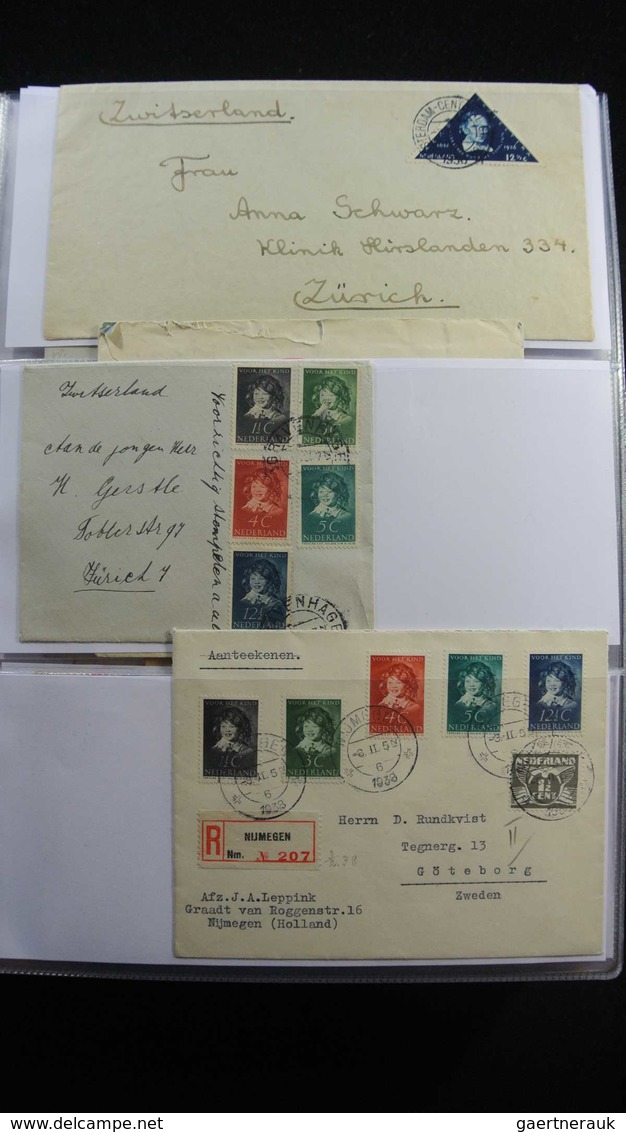 Niederlande: 1936-1960: Very Impressive Special Collection, Contains Alone 40 Pre-runners Incl. Many - Sonstige & Ohne Zuordnung